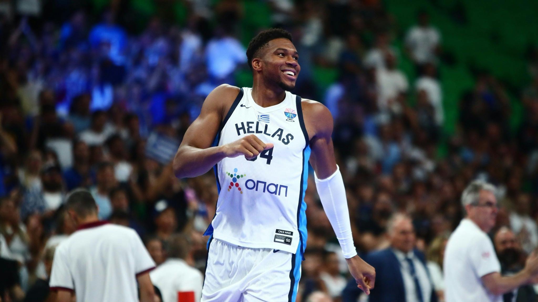 Giannis Antetokounmpo dominates as Greece overpowers Latvia in EuroBasket 2025 tune-up